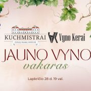 Jauno vyno vakaras „Kuchmistrai“