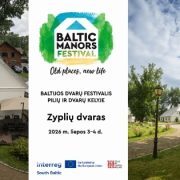 Baltijos dvarų festivalis Zyplių dvare